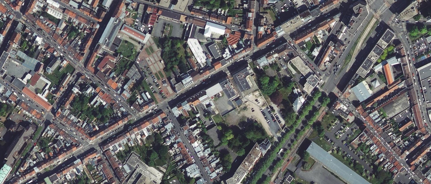 Vue aérienne de Lycée Saint Martin