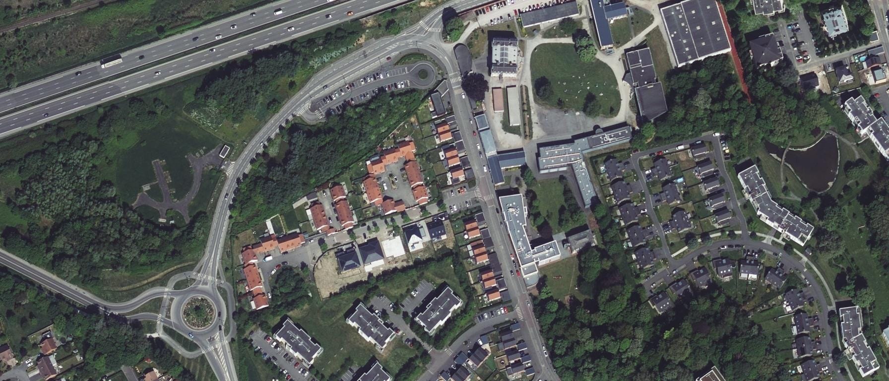 Vue aérienne de Lycée professionnel Notre-Dame du Sacré Coeur