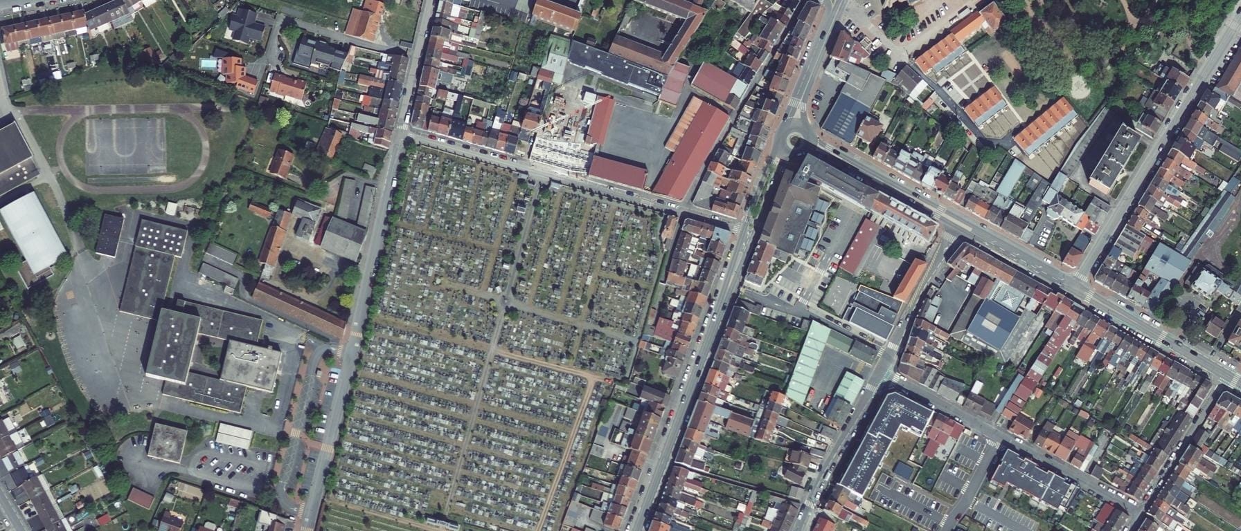 Vue aérienne de Lycée Saint Joseph