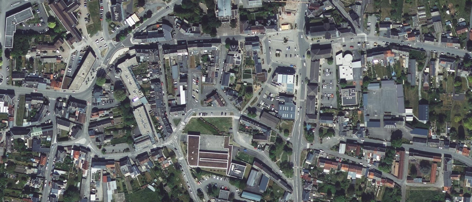 Vue aérienne de CFA Régional Jean Bosco - UFA Sainte Bernadette