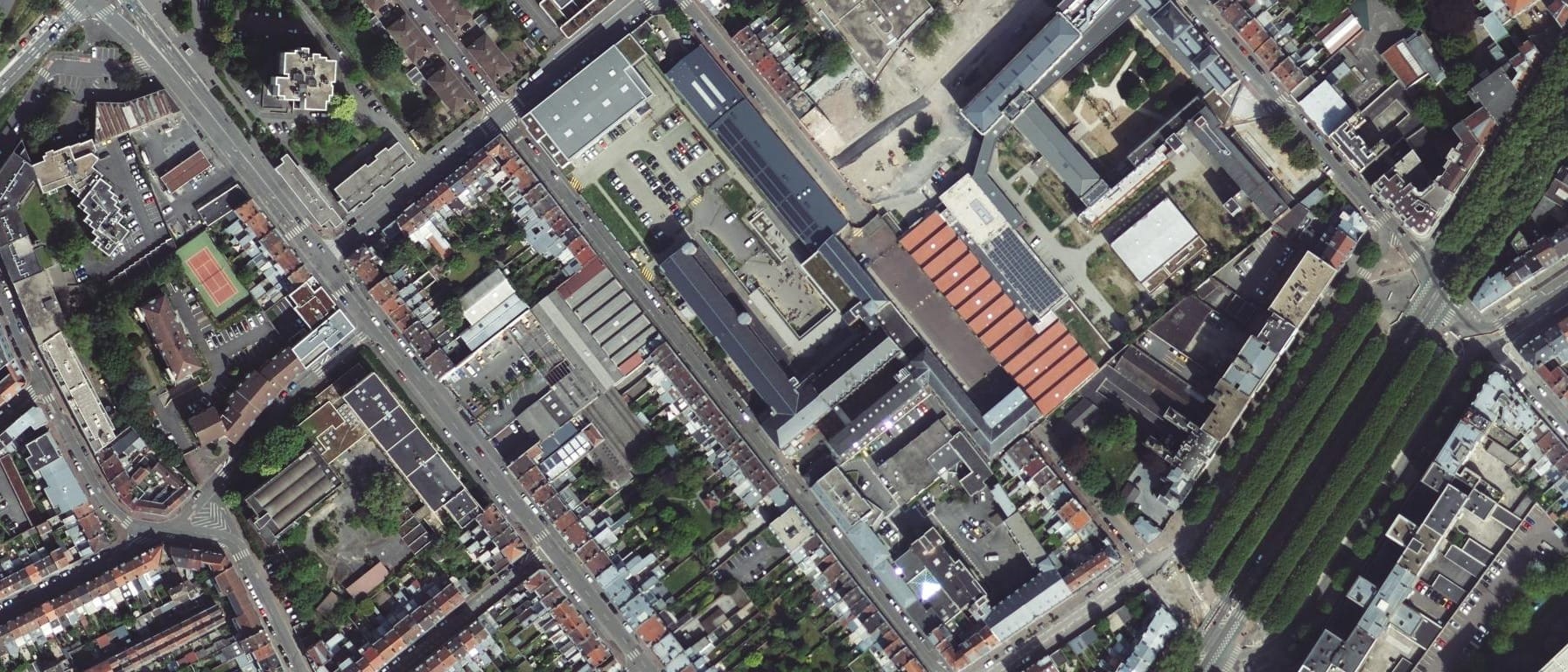 Vue aérienne de CFA Régional Jean Bosco - Lycée polyvalent privé La Salle