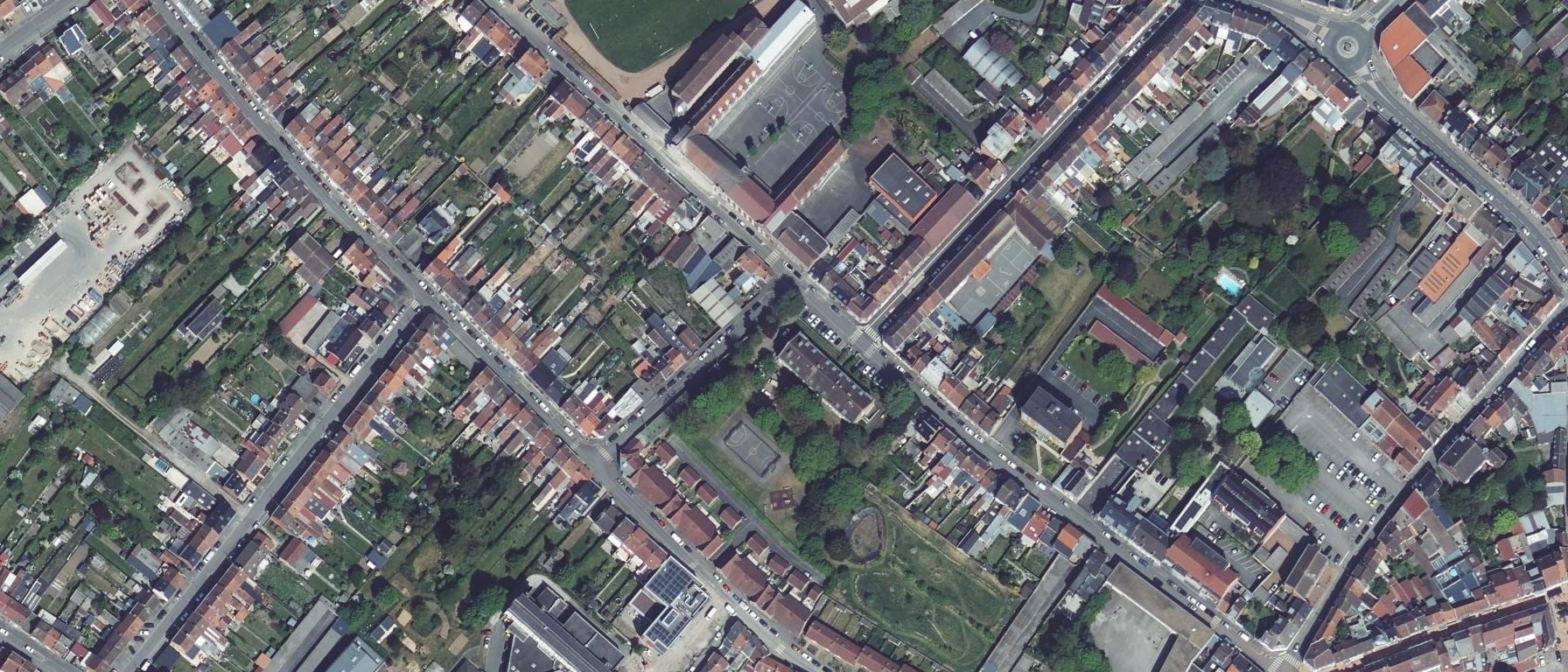 Vue aérienne de Lycée Saint-Jacques