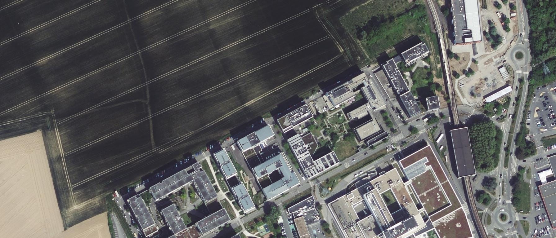 Vue aérienne de IFSI de l’Université Catholique de Lille