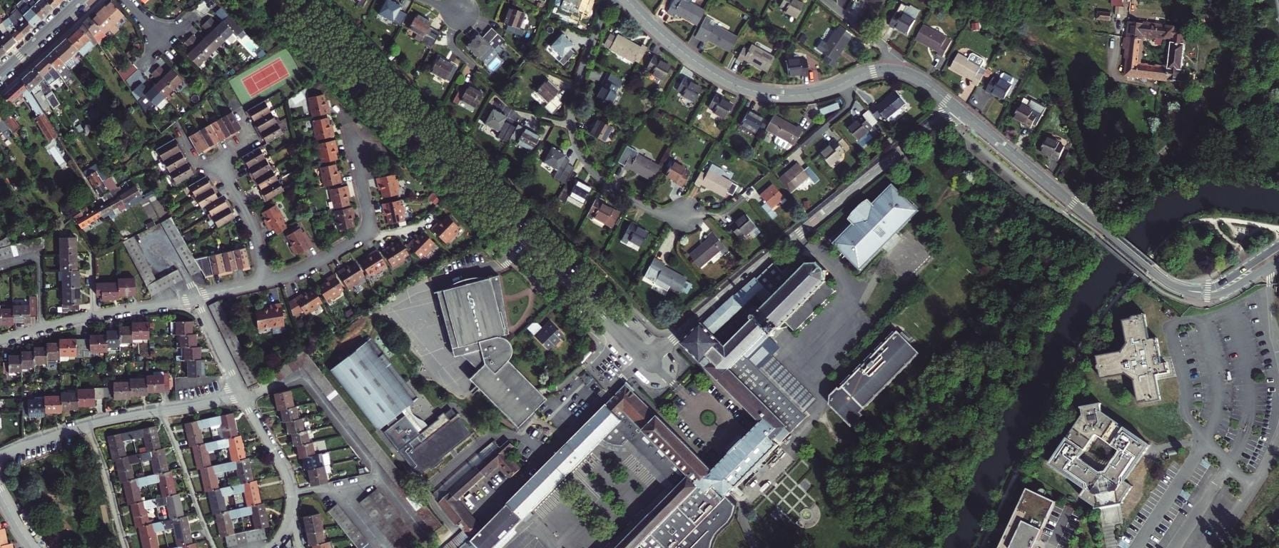 Vue aérienne de Lycée Prive De Marcq
