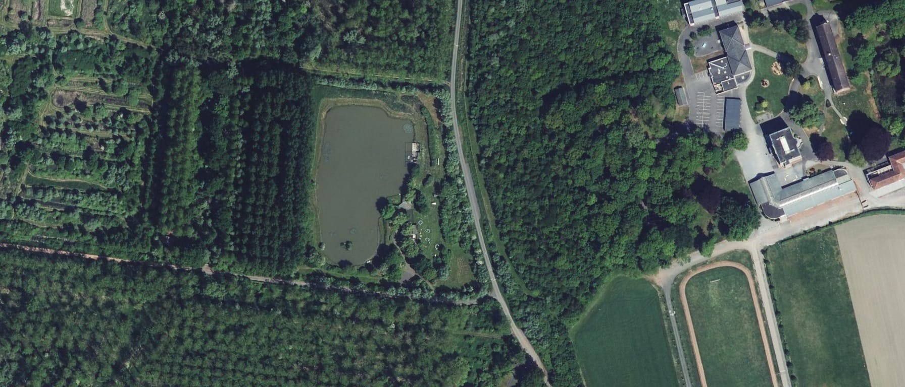 Vue aérienne de Institut d'Anchin