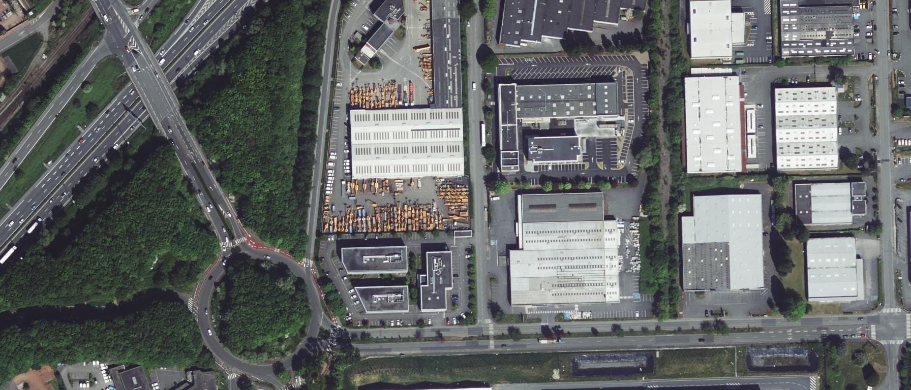 Vue aérienne de AFPI ALTERNANCE CFAI LILLE METROPOLE