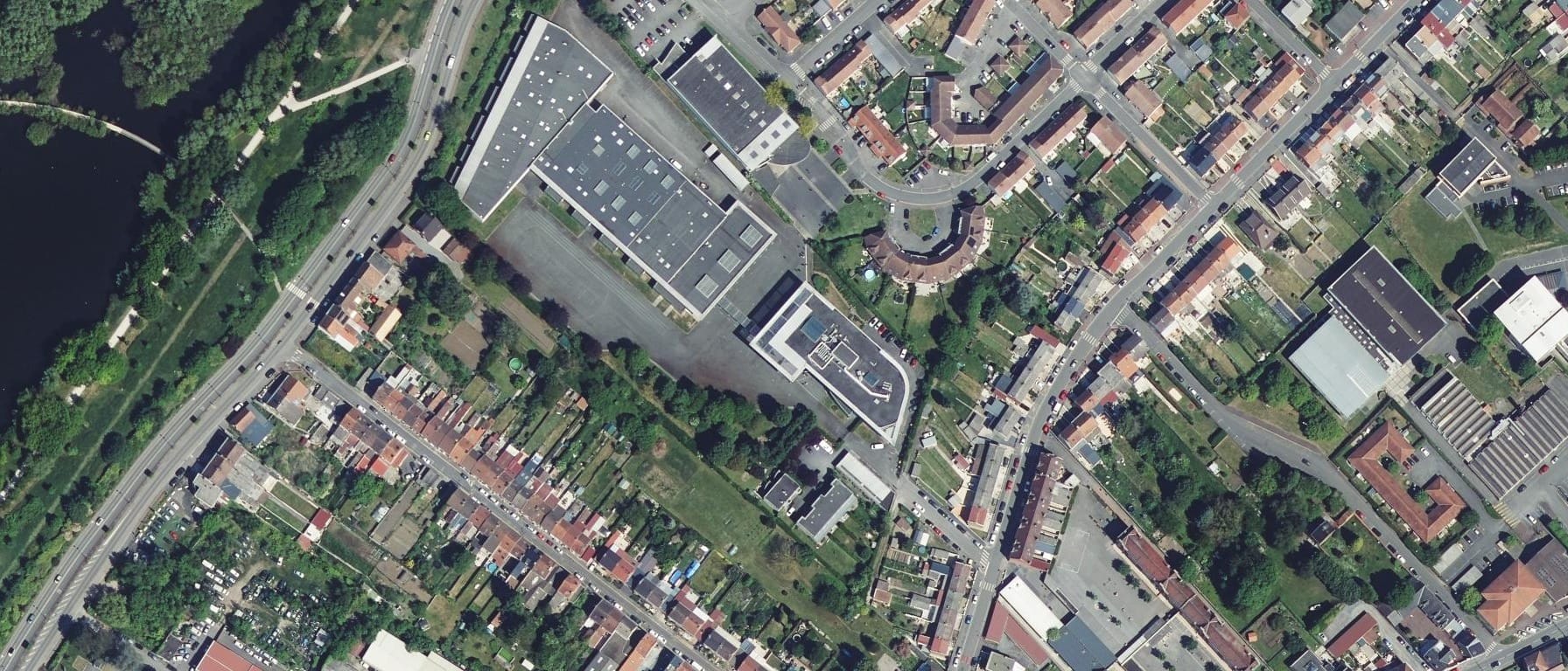 Vue aérienne de Lycée professionnel Paul Langevin