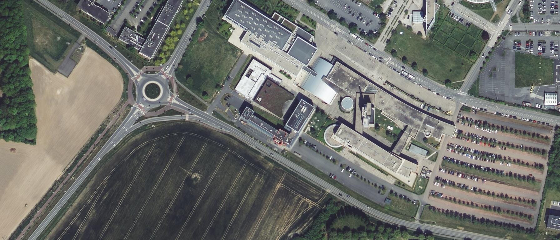 Vue aérienne de Faculté de médecine Henri Warembourg - Université de Lille