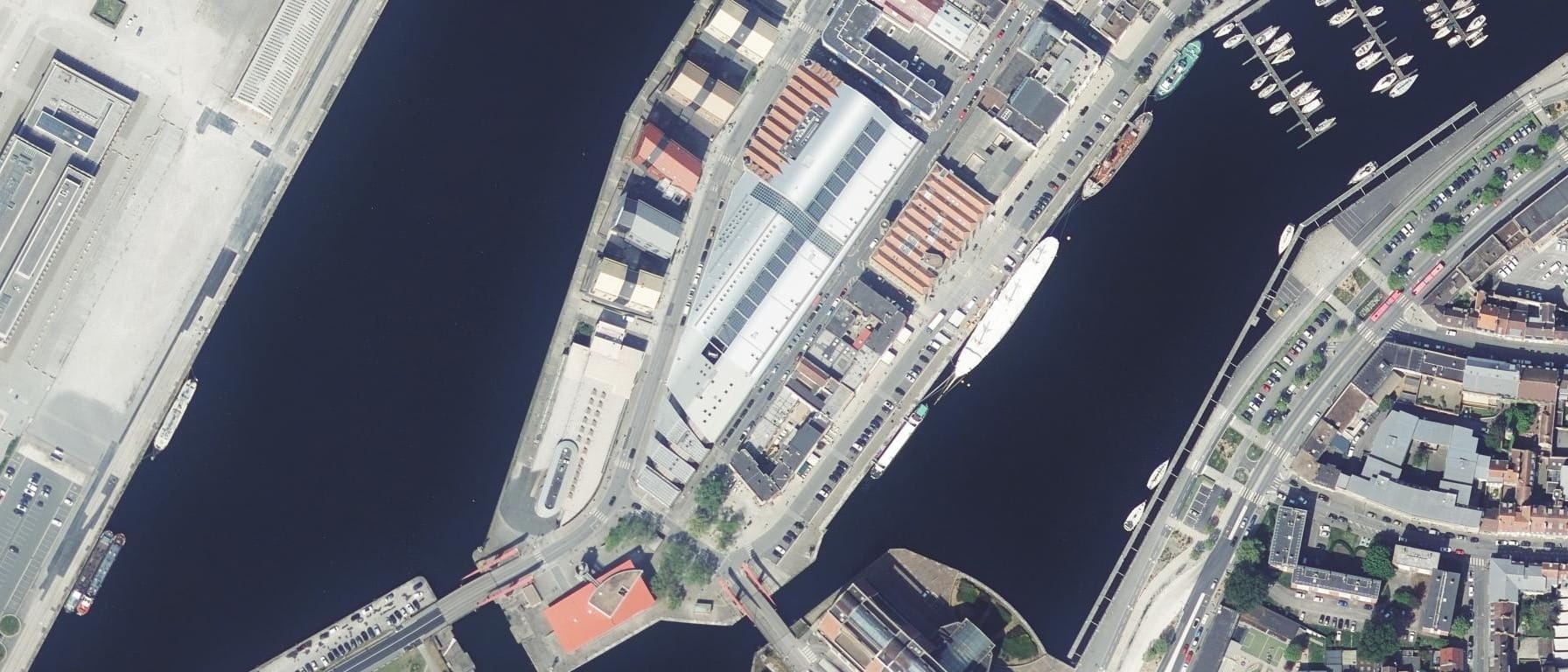 Vue aérienne de IUT LITTORAL (DUNKERQUE)