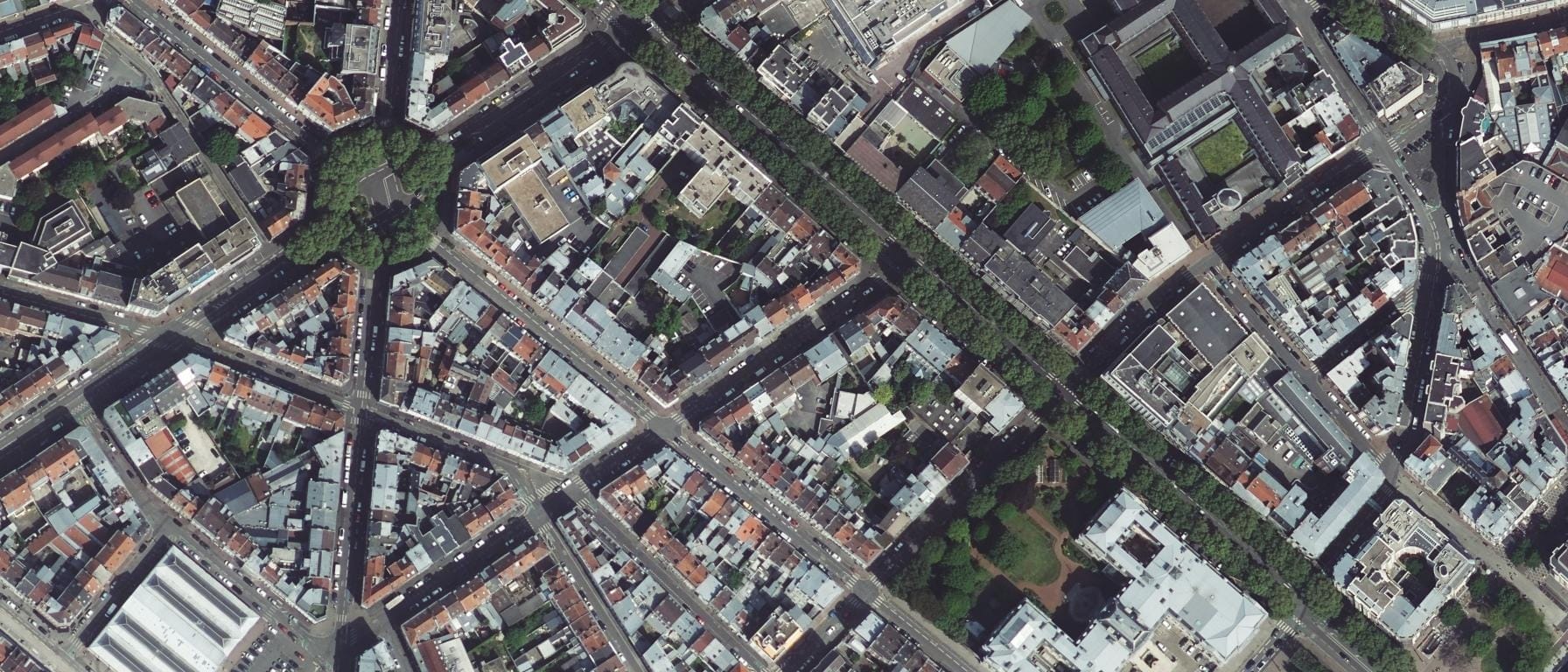 Vue aérienne de Institut National des Formations Notariales (INFN)- site de Lille