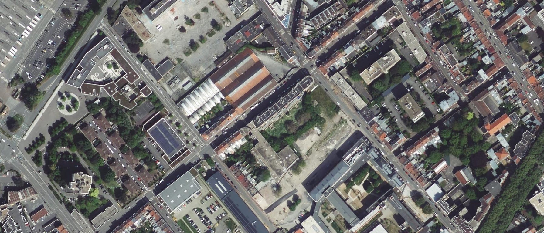 Vue aérienne de Campus Eductive Lille VAUBAN (59)