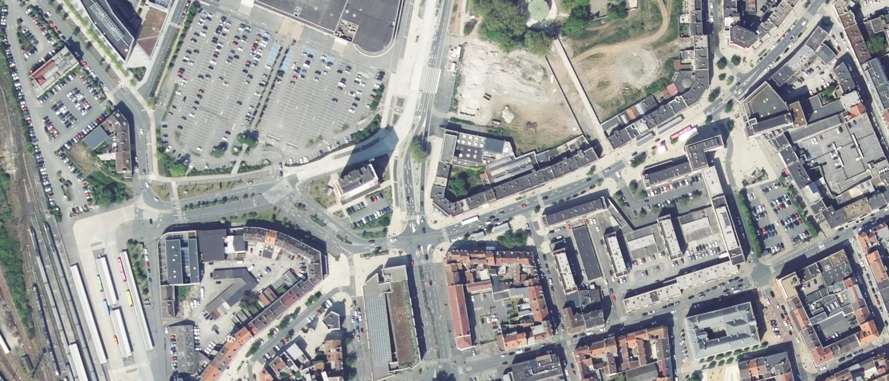Vue aérienne de Ecole Terrade & Eduka (Dunkerque - 59)