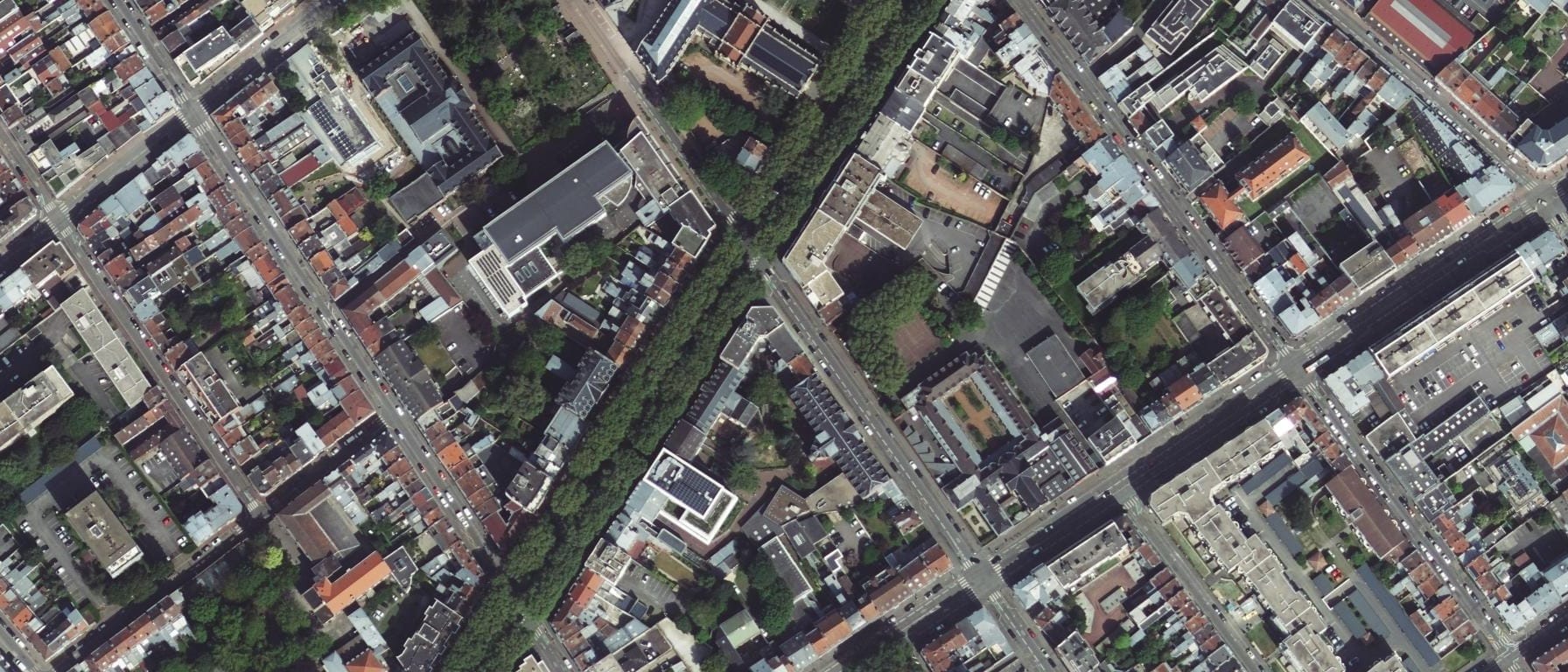 Vue aérienne de Institut Catholique de Lille - ESPAS