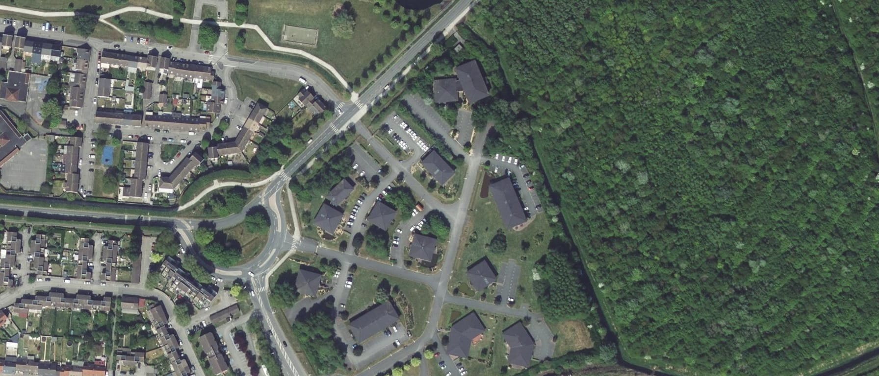 Vue aérienne de IRTS HDF - Site Grand Littoral