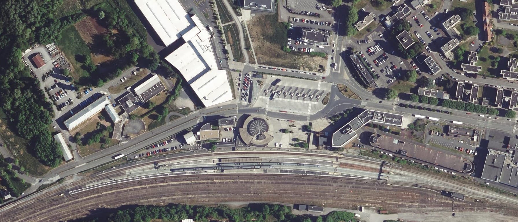 Vue aérienne de ECOLE D'EDUCATEURS SPECIALISES ANTENNE DE MAUBEUGE