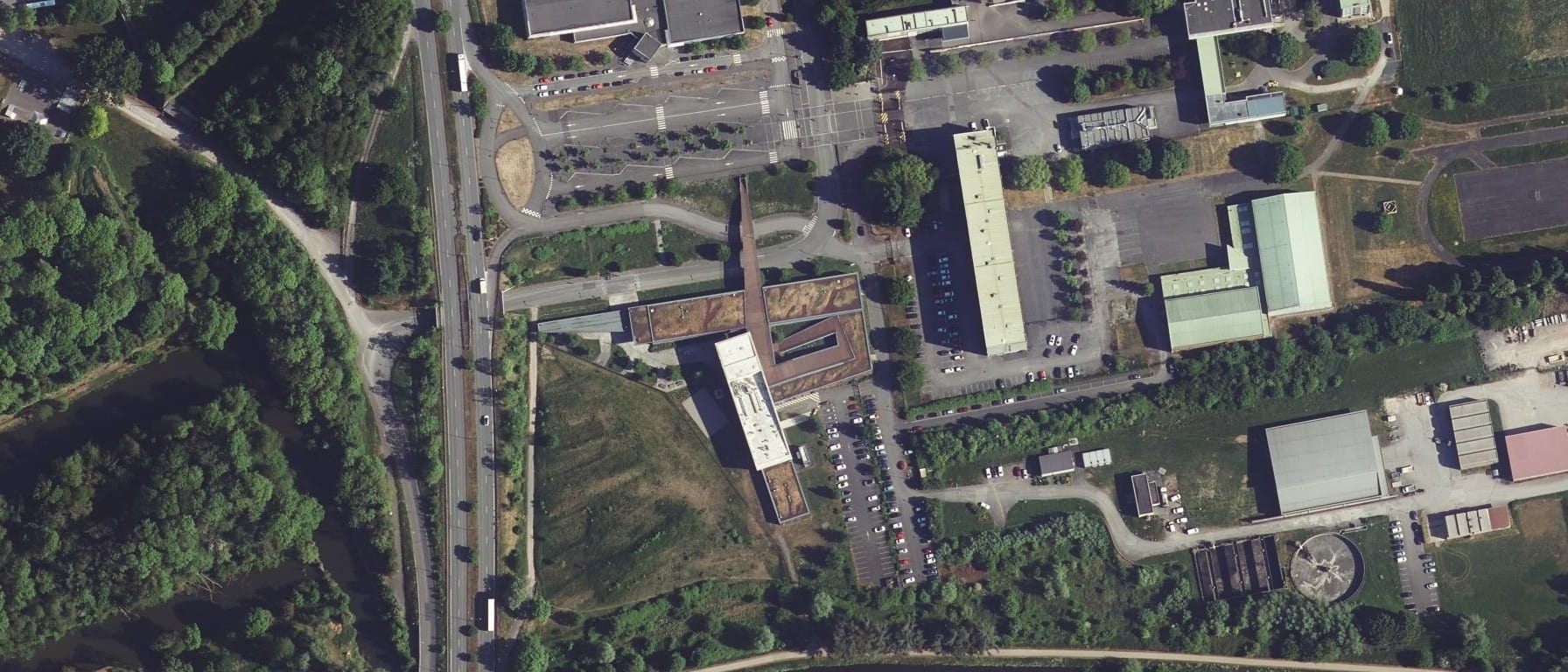 Vue aérienne de I.U.T. de Valenciennes - Site de Maubeuge