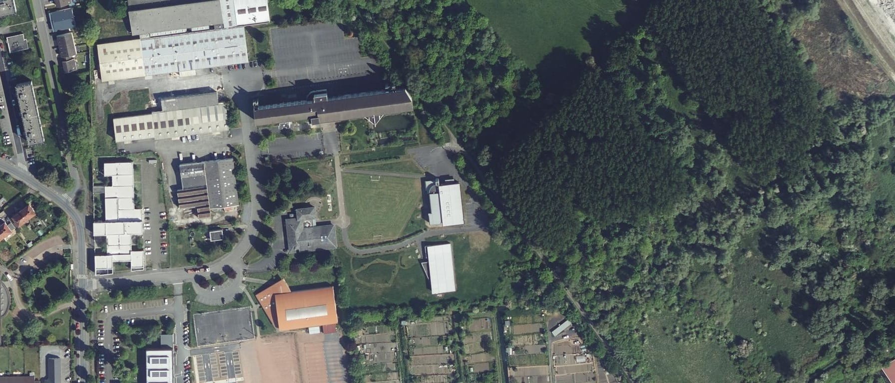 Vue aérienne de I.U.T. de Valenciennes - Site de Cambrai