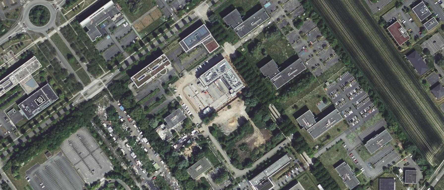 Vue aérienne de CESI Campus de Lille