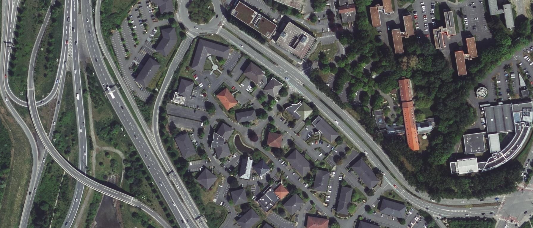 Vue aérienne de Groupe Alternance Lille - Alternance Nord Pas de Calais (Lezennes - 59)