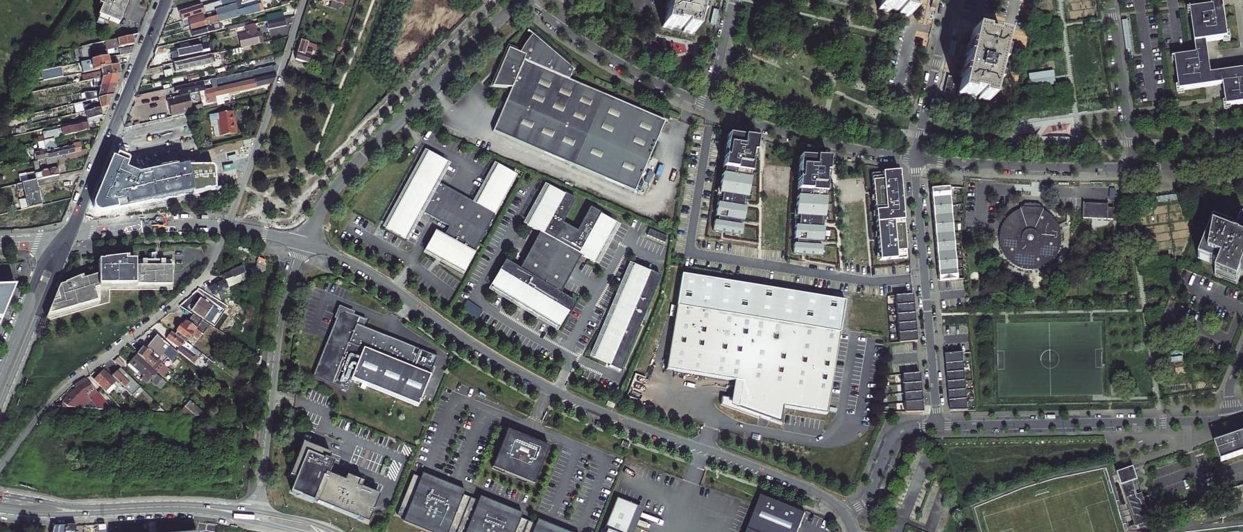 Vue aérienne de Institut de Formation en Ergothérapie de Berck-sur-Mer - Site de LOOS