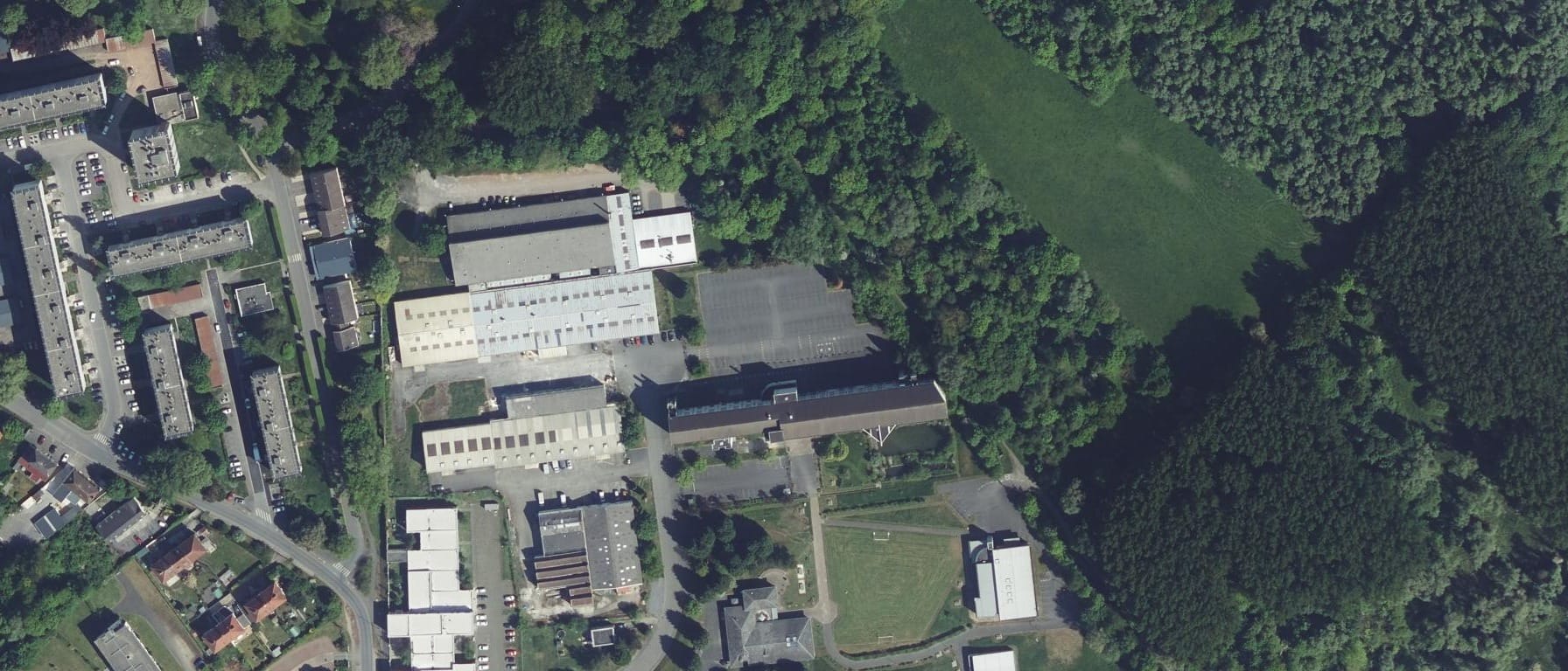 Vue aérienne de Université Polytechnique Hauts-de-France - Site de CAMBRAI
