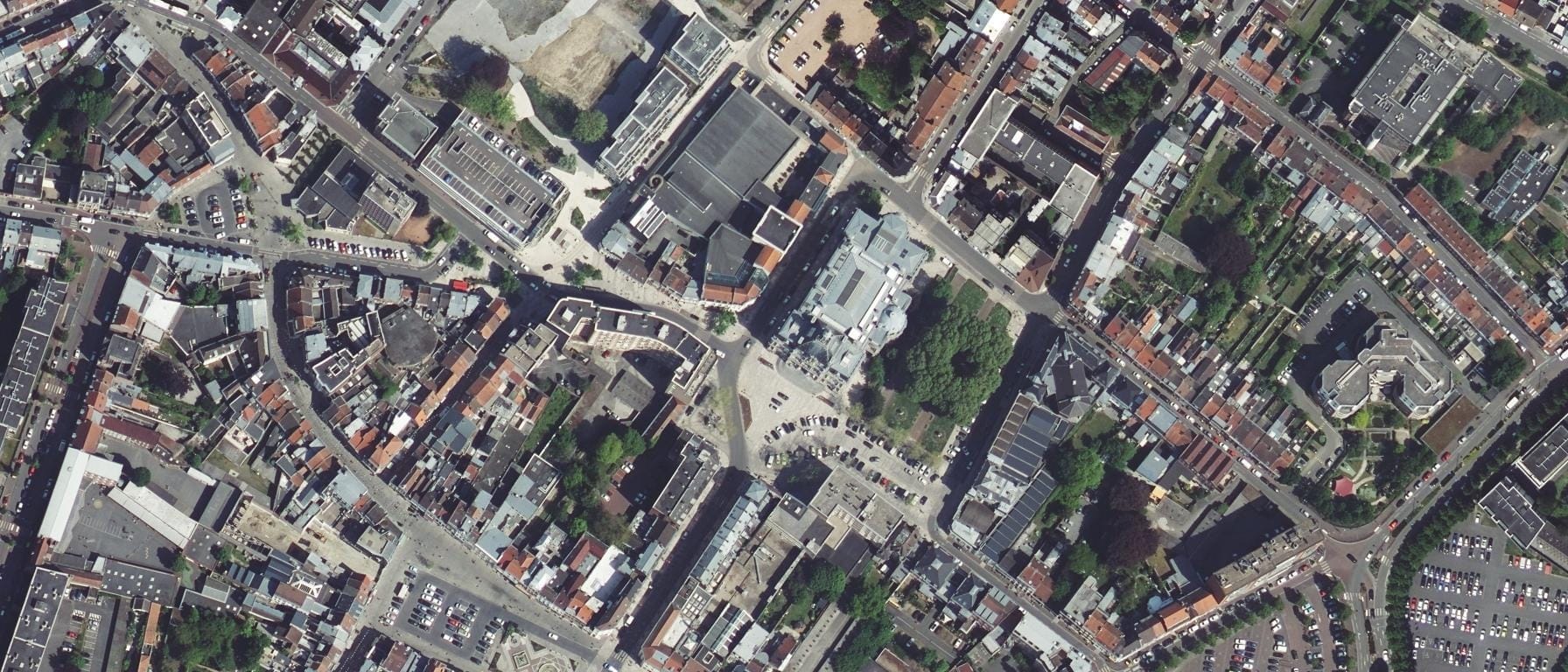Vue aérienne de CFA de l'ESSAS - Antenne Performeo de Tourcoing