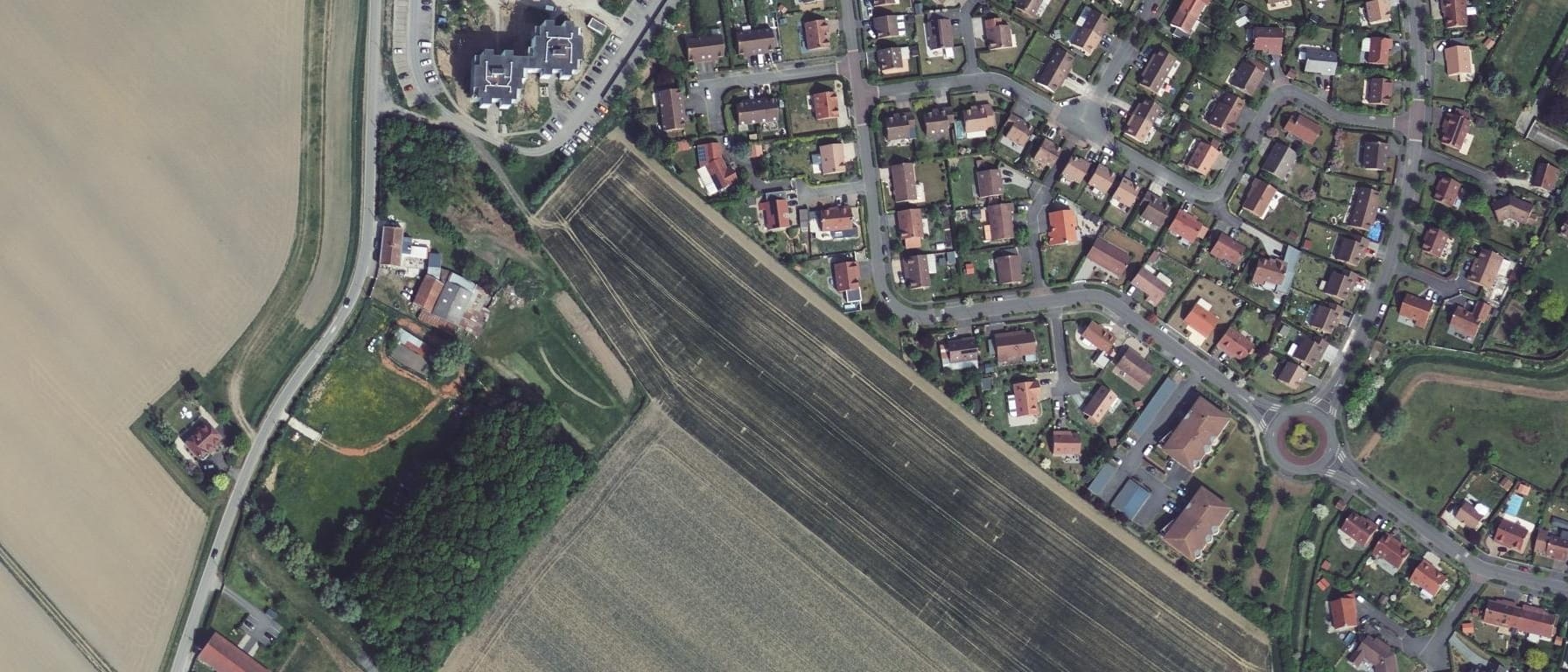 Vue aérienne de ACCES METIERS - SITE DE LA CHAPELLE D'ARMENTIERES