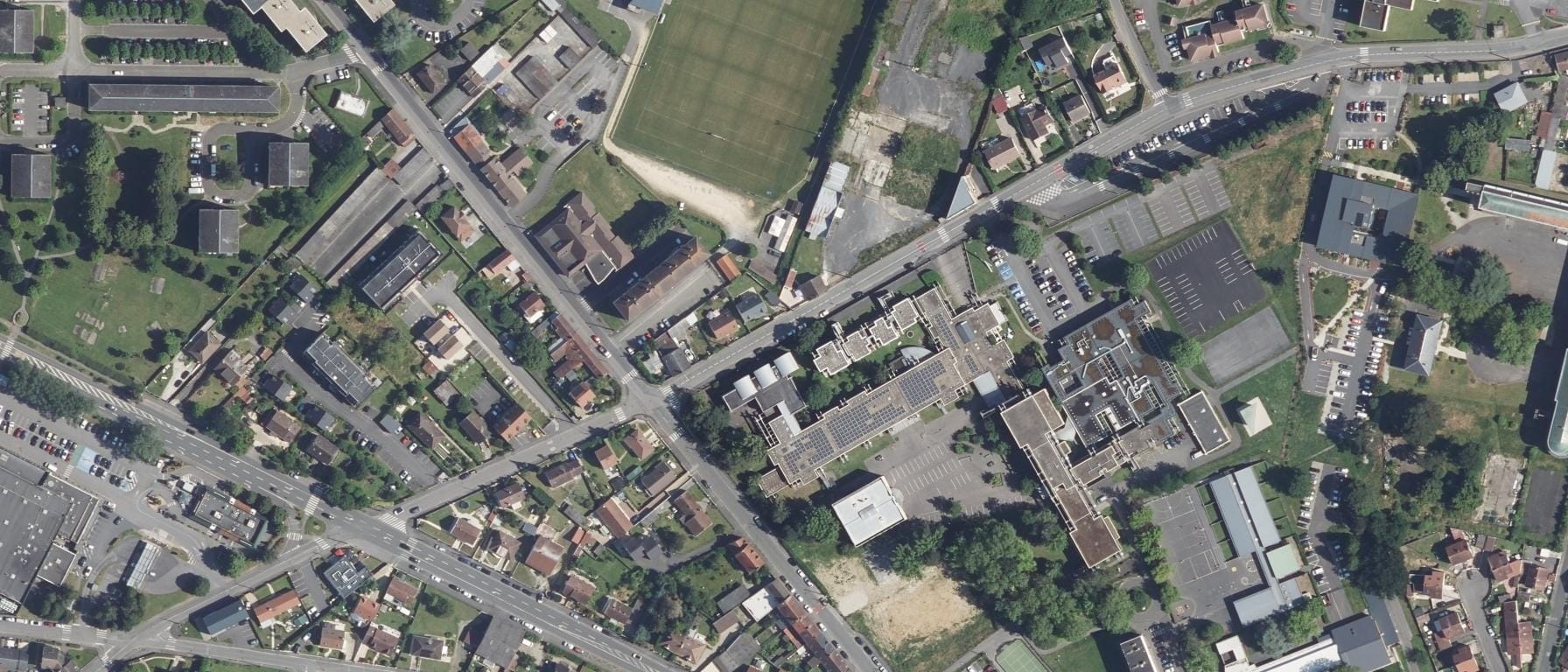 Vue aérienne de Lycée CASSINI