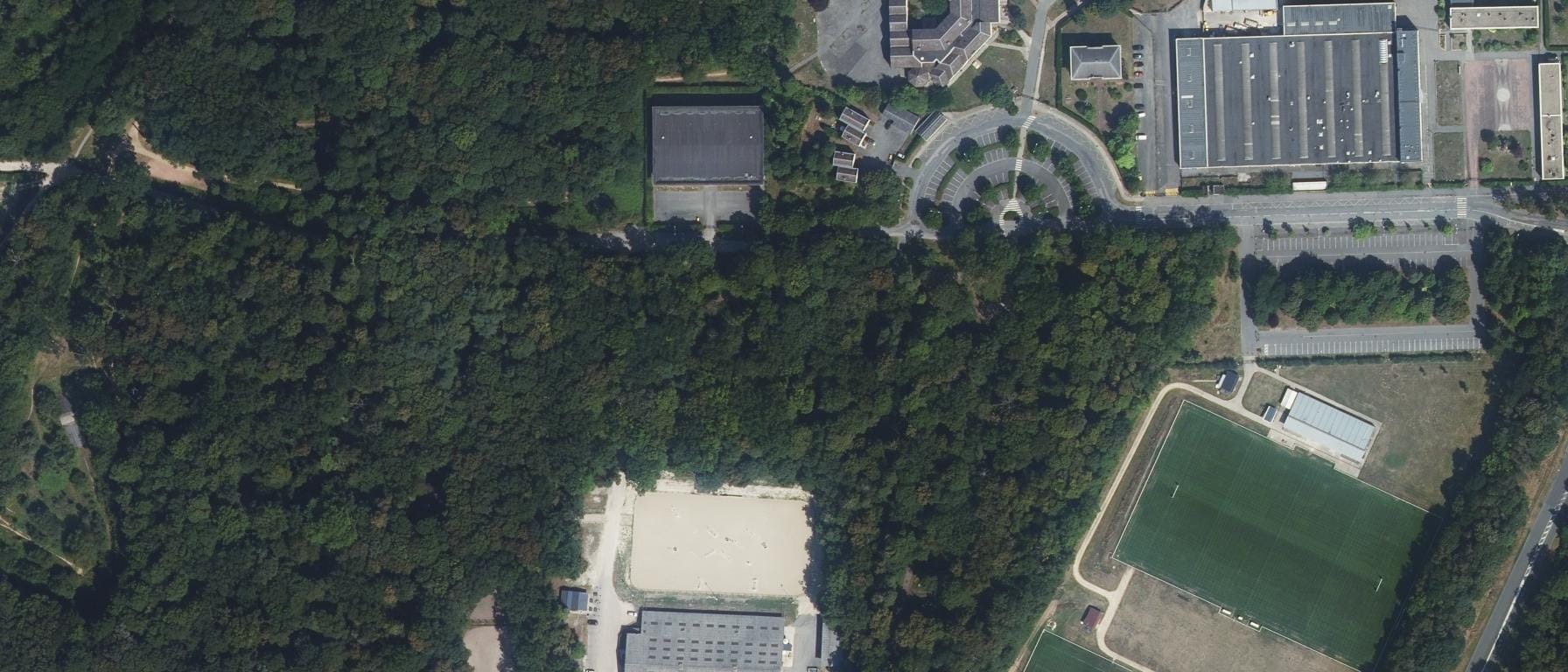 Vue aérienne de Lycée professionnel Amyot D Inville