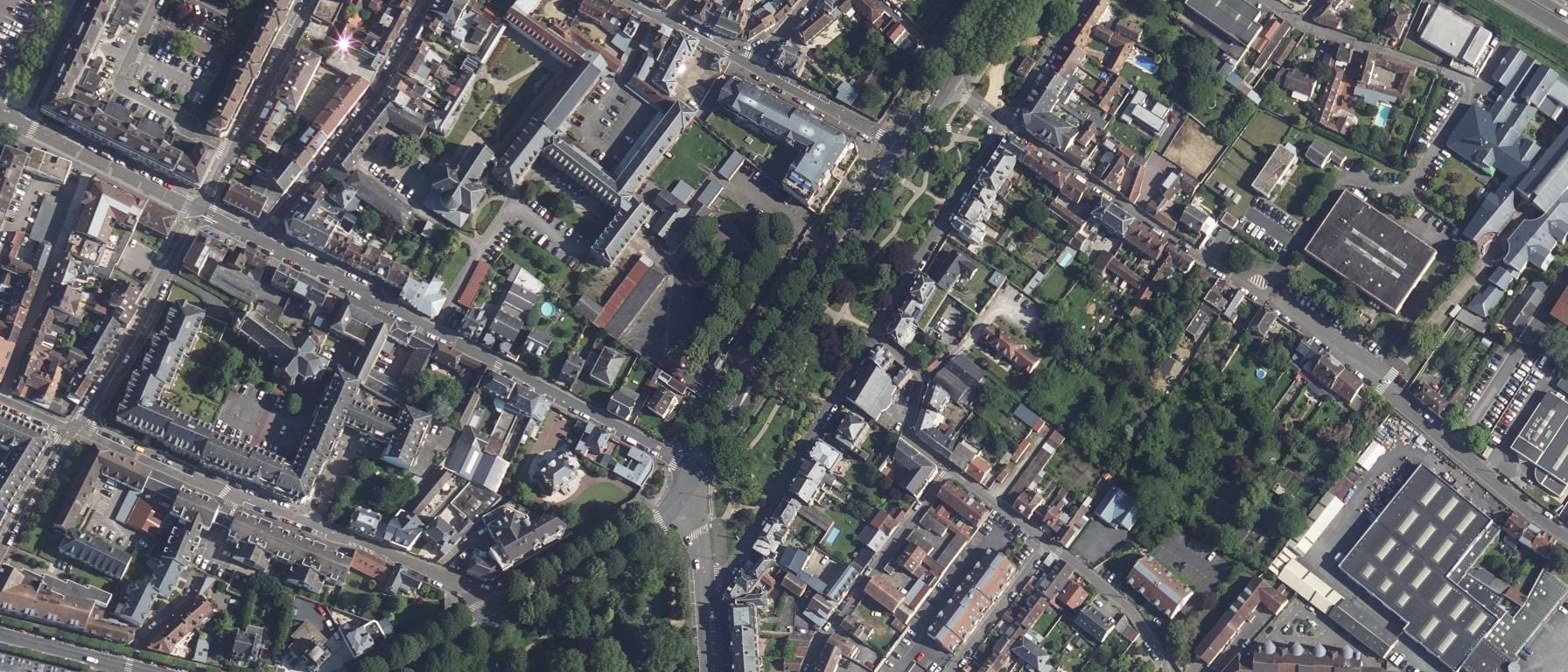 Vue aérienne de Lycée professionnel St Vincent De Paul