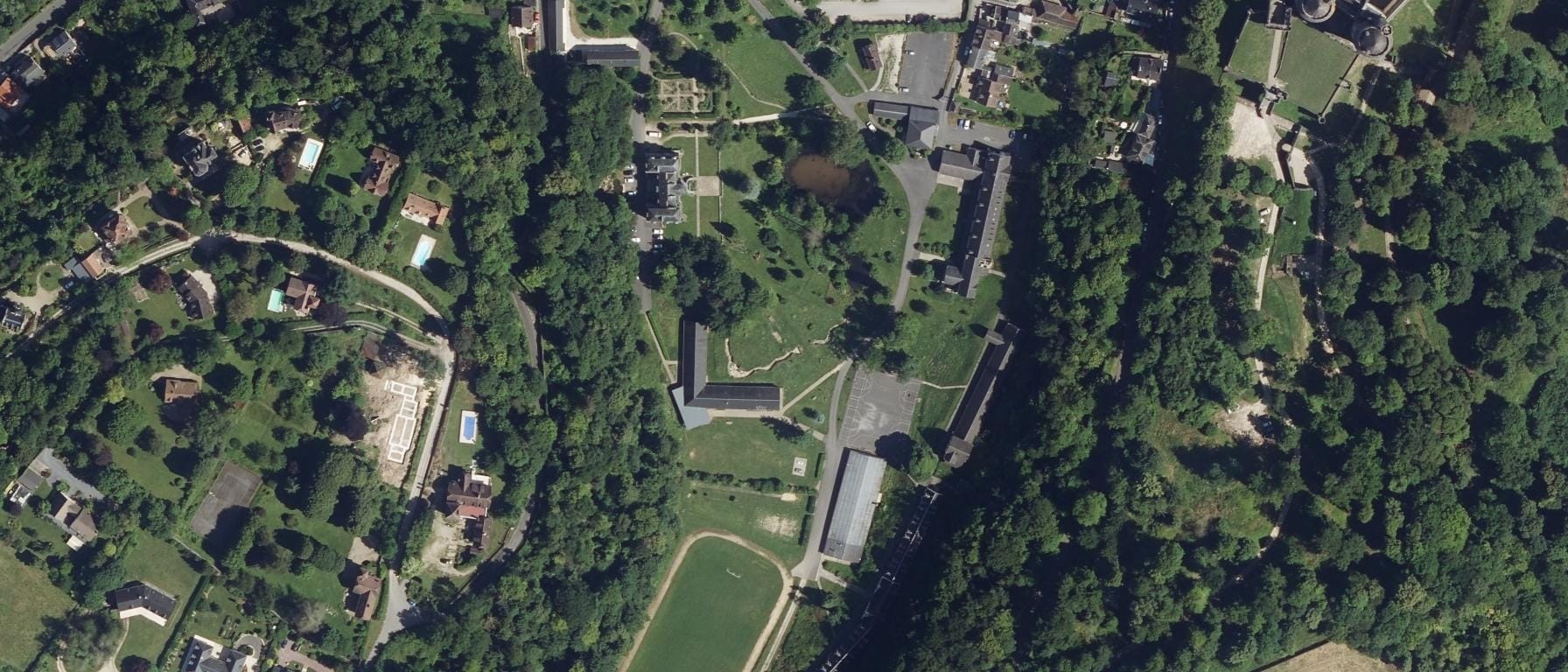 Vue aérienne de Institut Charles Quentin