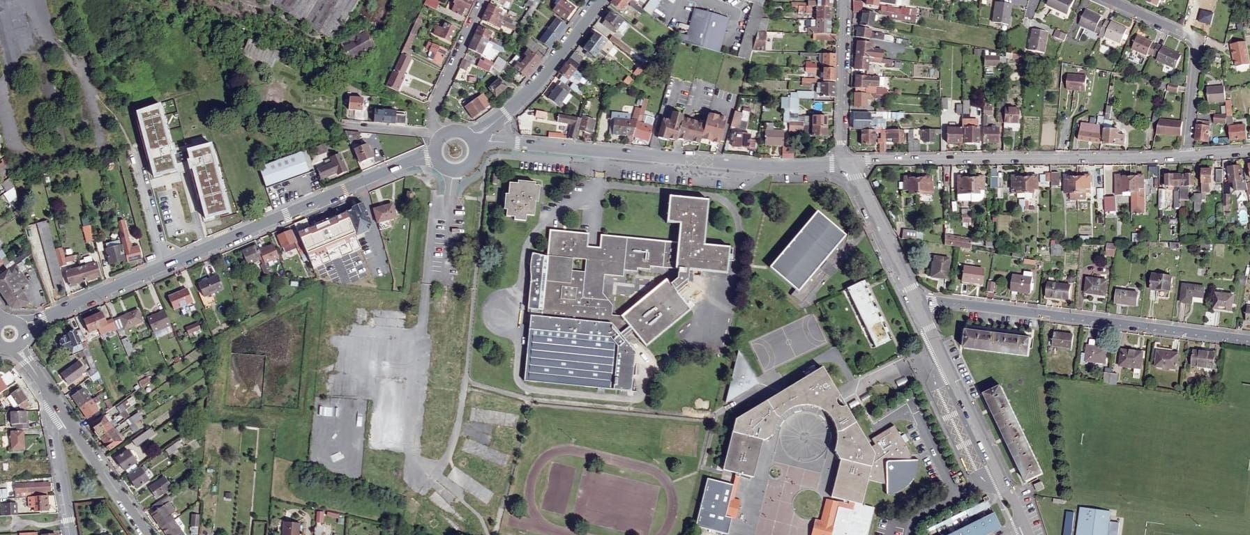Vue aérienne de Lycée professionnel Robert Desnos