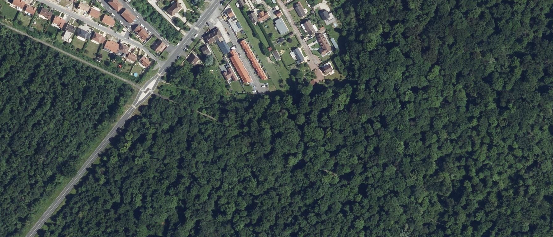 Vue aérienne de Ecole supérieure de commerce de Compiègne