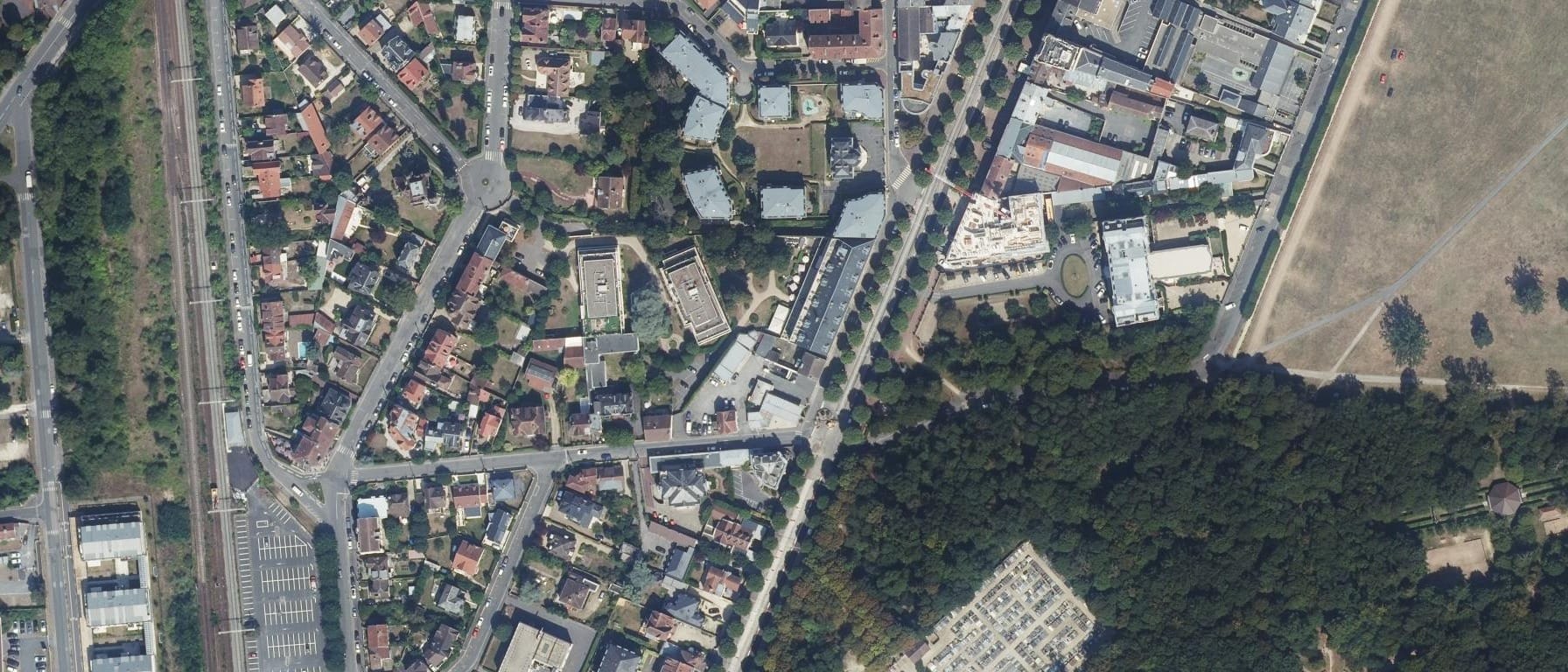 Vue aérienne de Lycée professionnel Hubertine Auclert