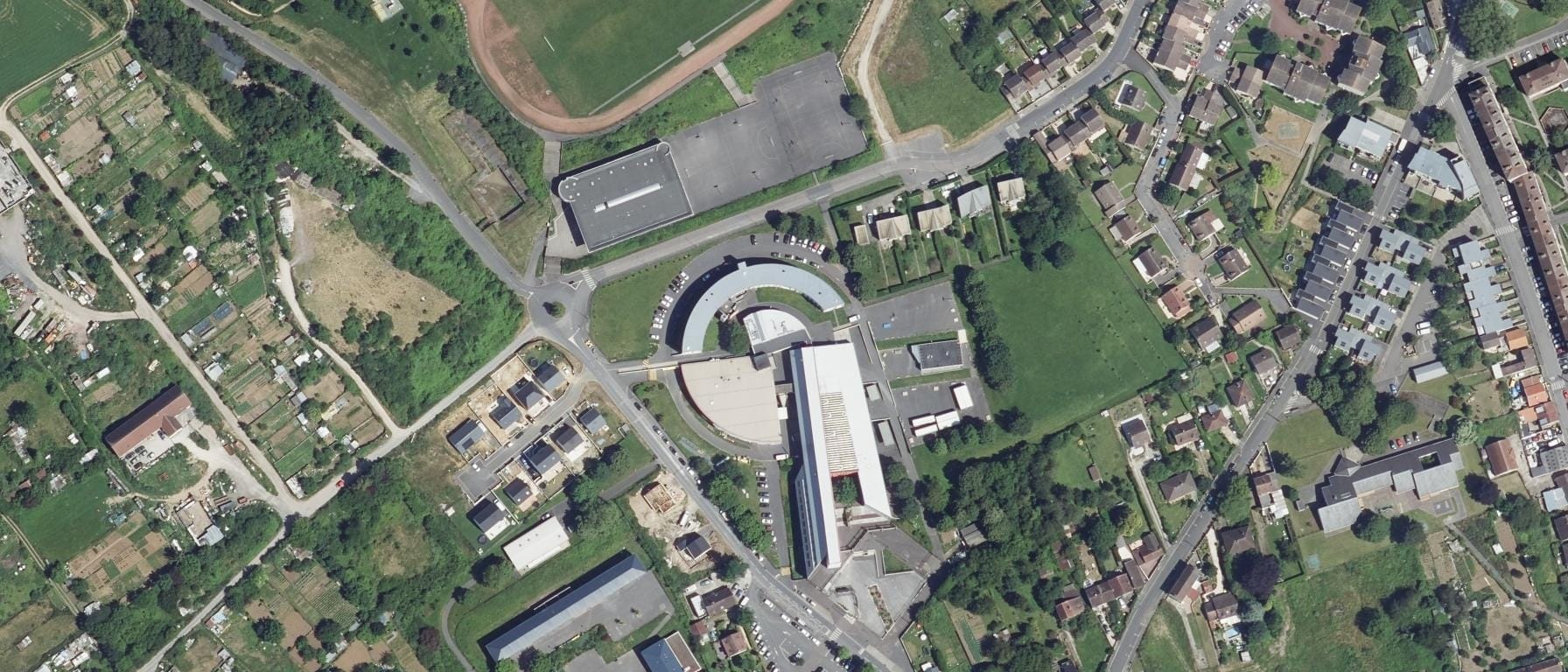 Vue aérienne de Lycée professionnel Andre Malraux