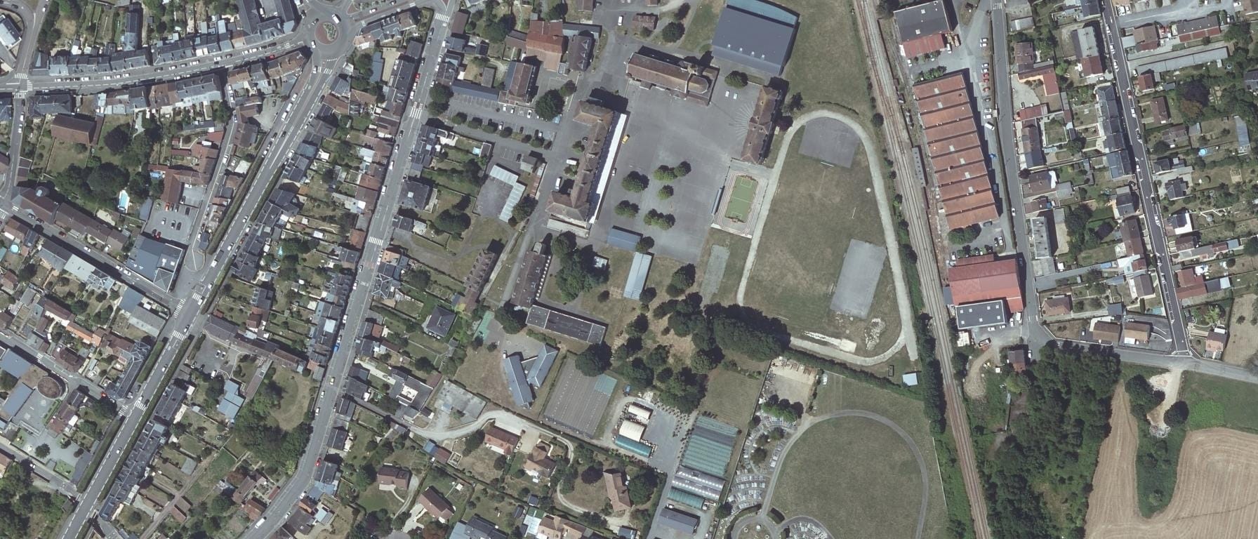 Vue aérienne de Lycée St Francois De Sales
