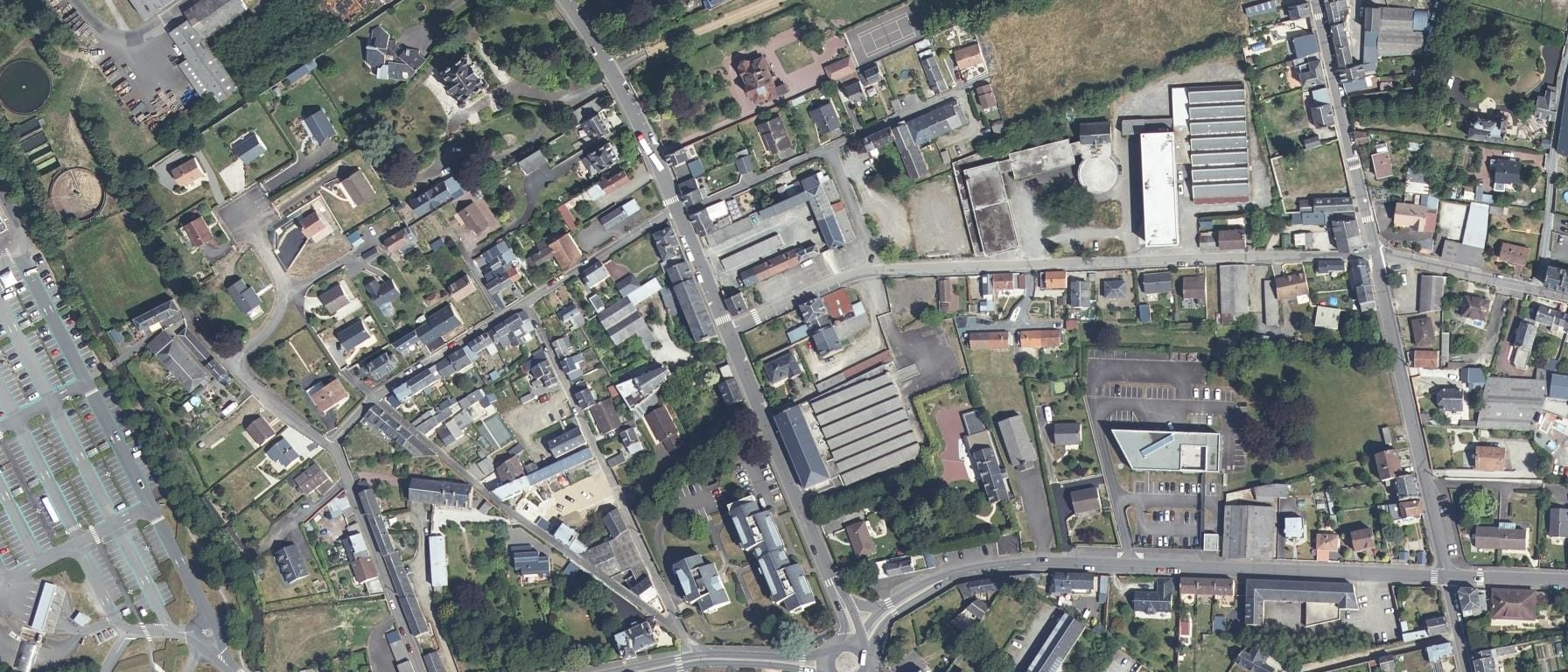Vue aérienne de Lycée Saint Thomas D'Aquin