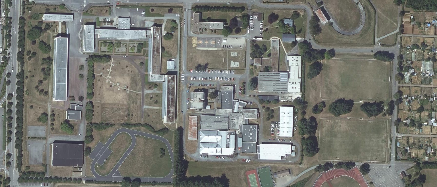 Vue aérienne de CFA 3 IFA