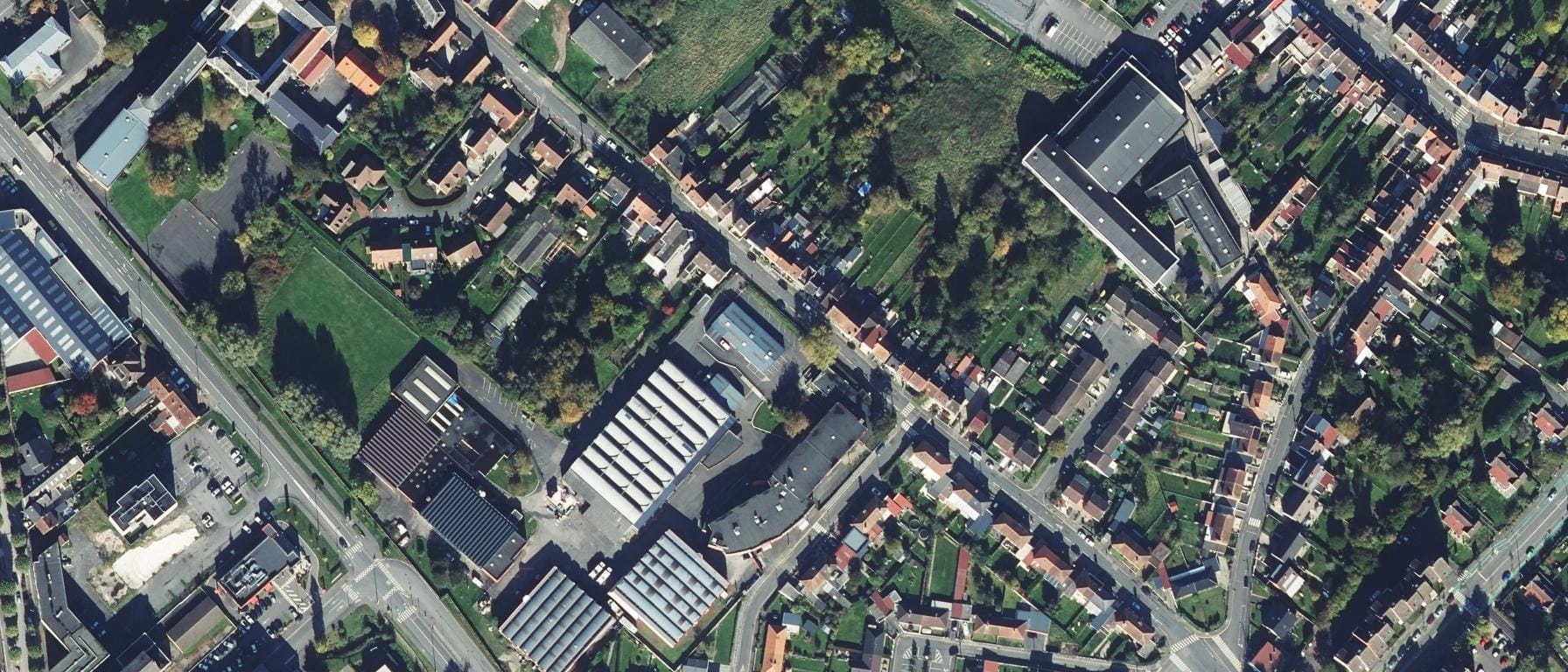 Vue aérienne de Lycée professionnel Salvador Allende