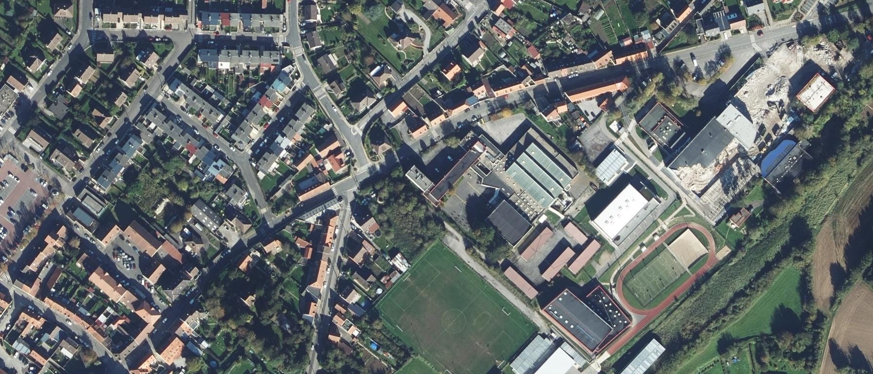 Vue aérienne de Lycée professionnel des Deux Caps