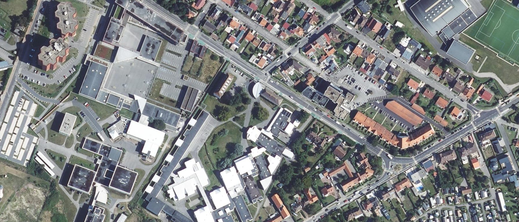 Vue aérienne de EREA Saint Exupéry