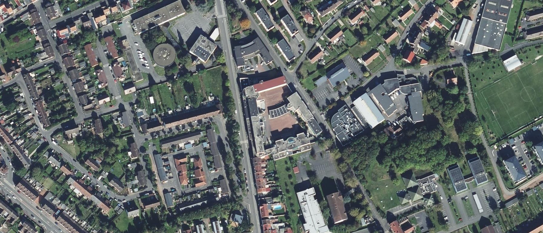 Vue aérienne de CFA Régional Jean Bosco - Lycée Saint Paul