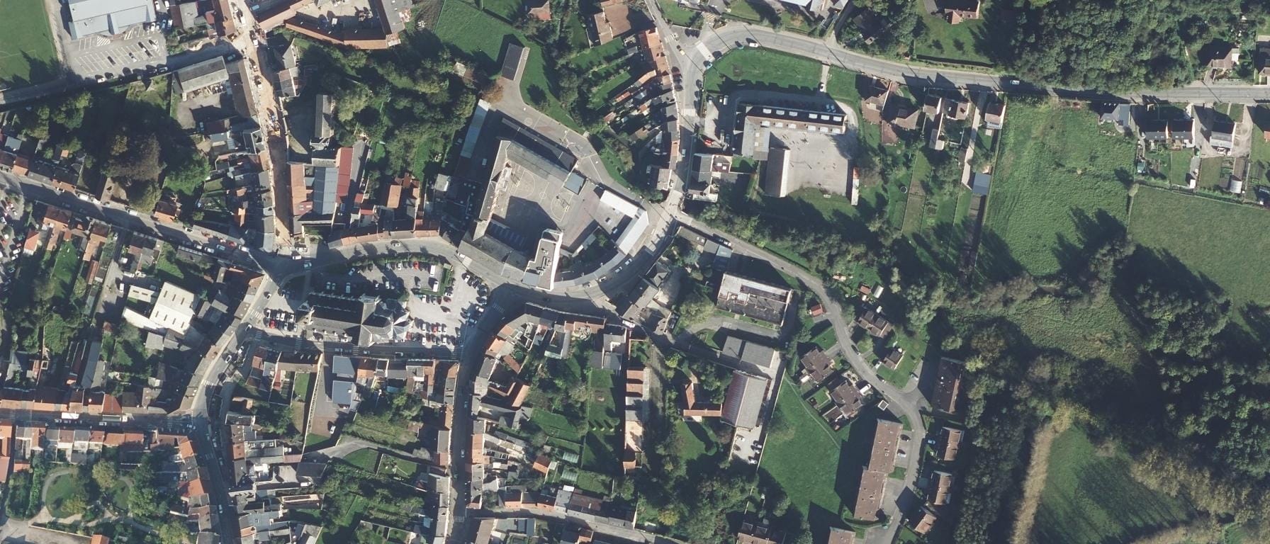 Vue aérienne de Lycée professionnel Sainte Marie