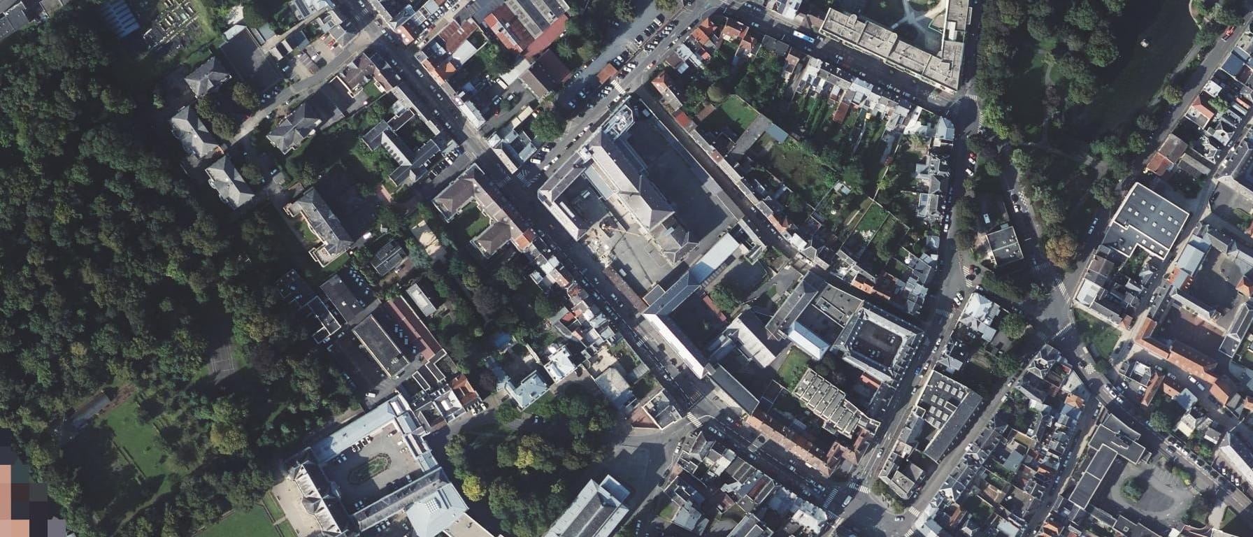 Vue aérienne de CFA Régional Jean Bosco - Lycée Baudimont Saint-Charles
