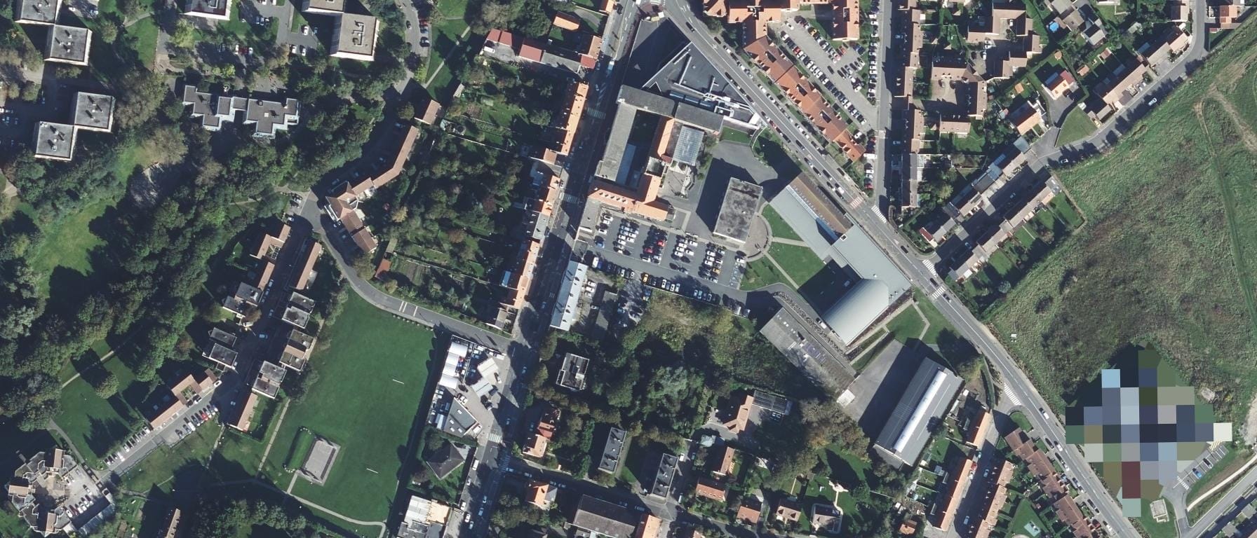 Vue aérienne de Lycée Saint Joseph
