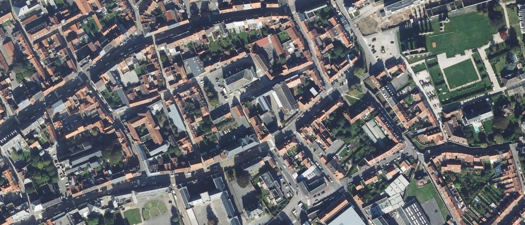Vue aérienne de Lycée Saint Denis