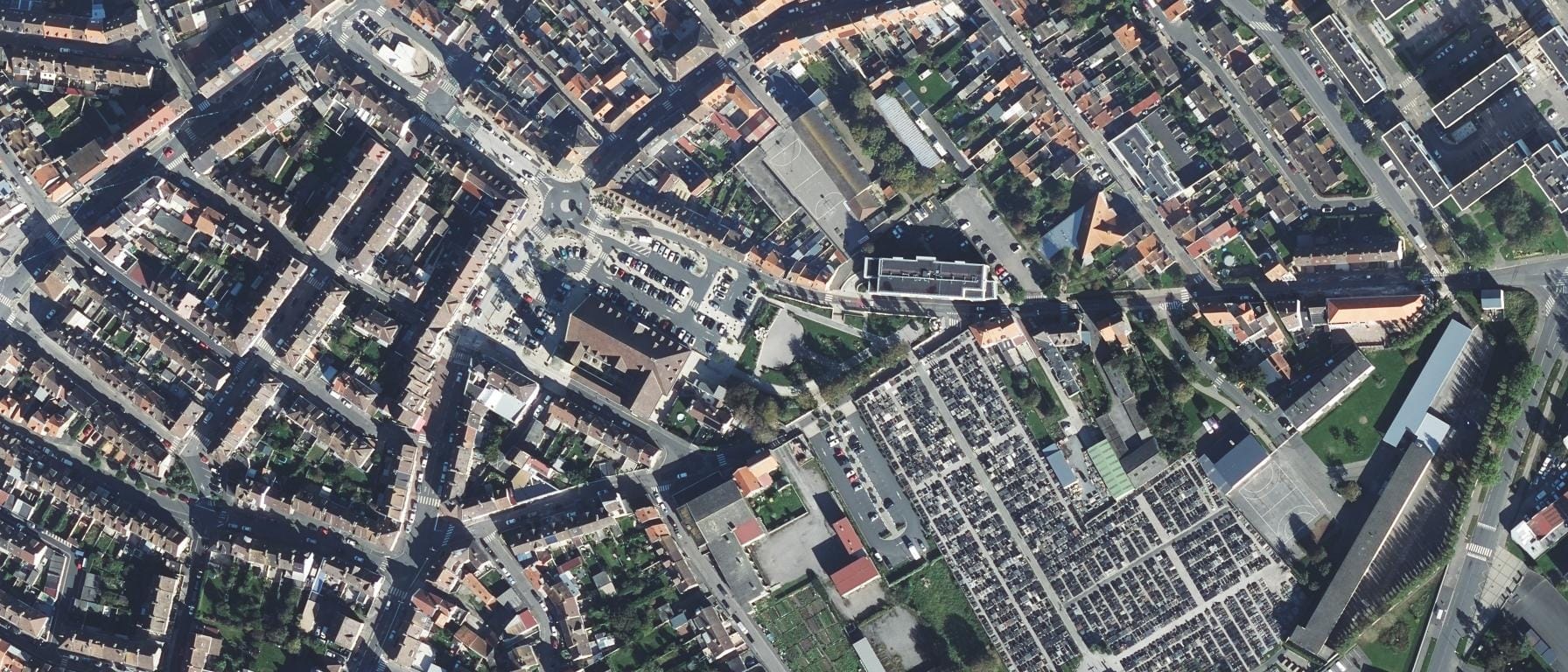 Vue aérienne de CFA ARCPP Le Portel- Université de Lille