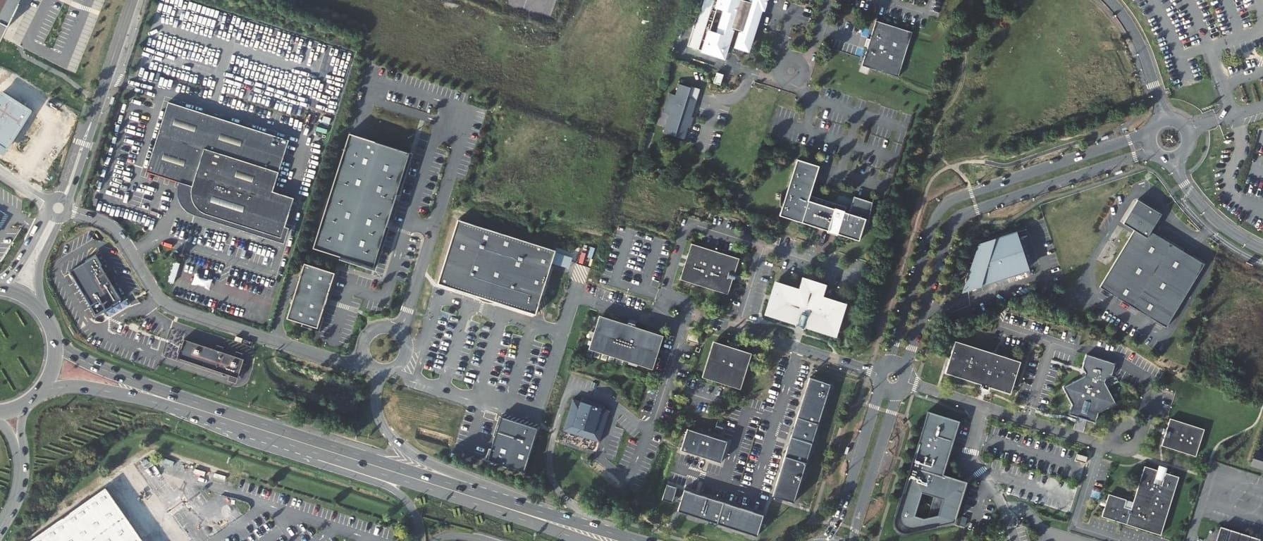 Vue aérienne de IFSI La Croix-Rouge Française Arras