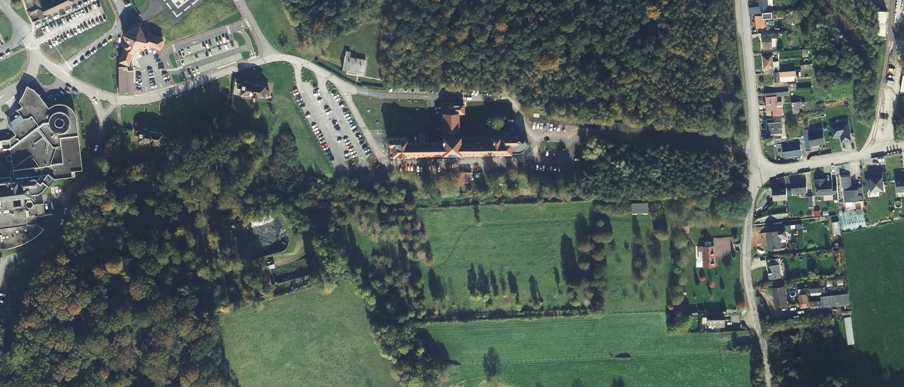Vue aérienne de IFSI CH St-Omer