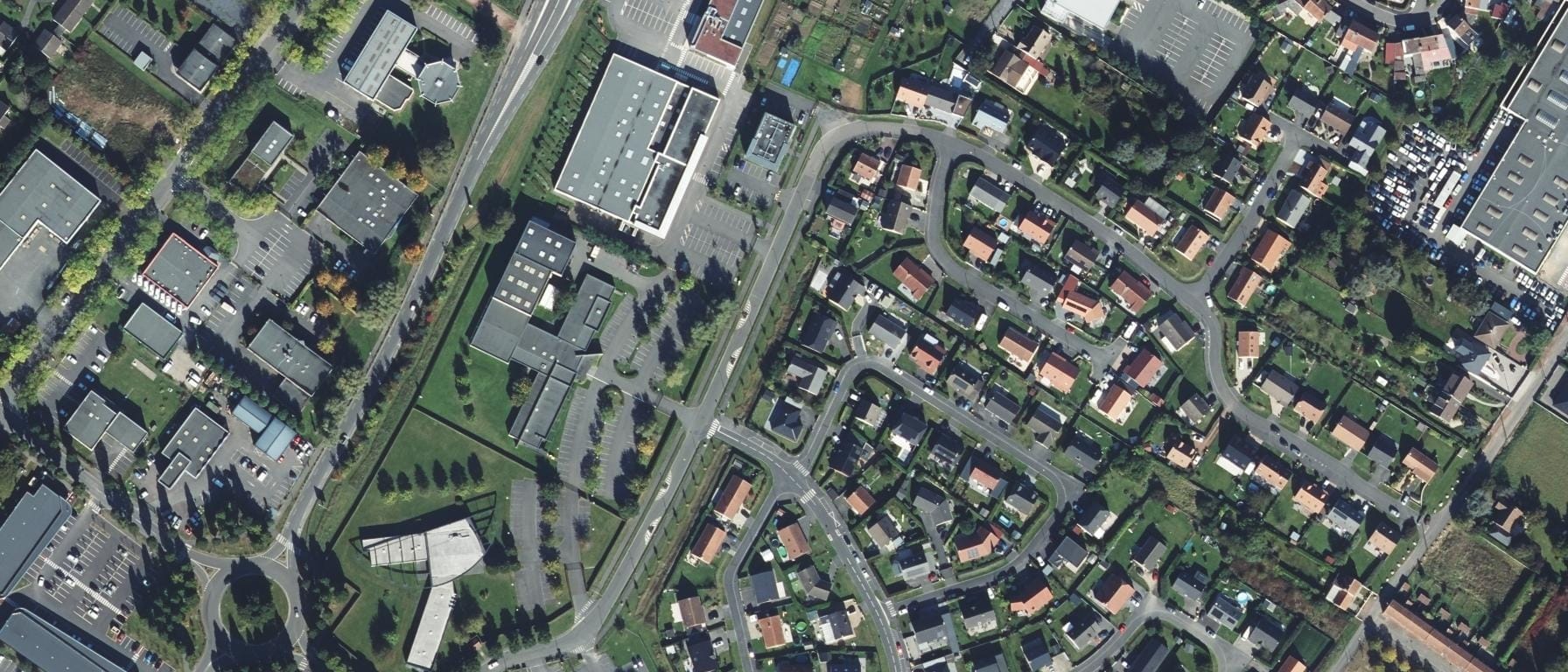 Vue aérienne de AFPI ALTERNANCE CFAI HENIN BEAUMONT